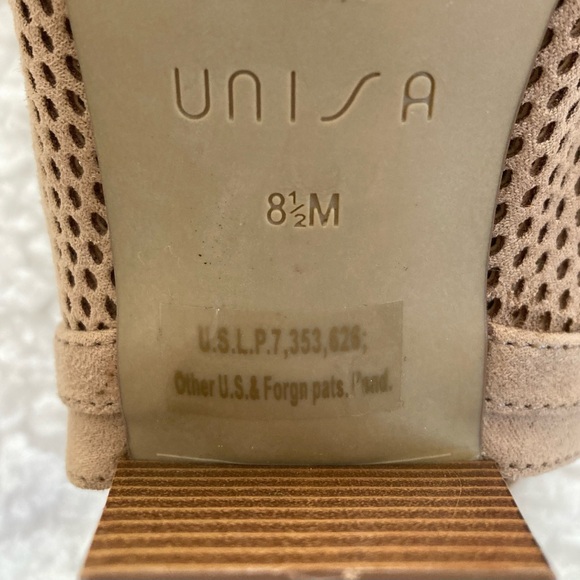 Unisa Unipalo women’s mesh block heel booties sandals, size 8.5 - Picture 10 of 10